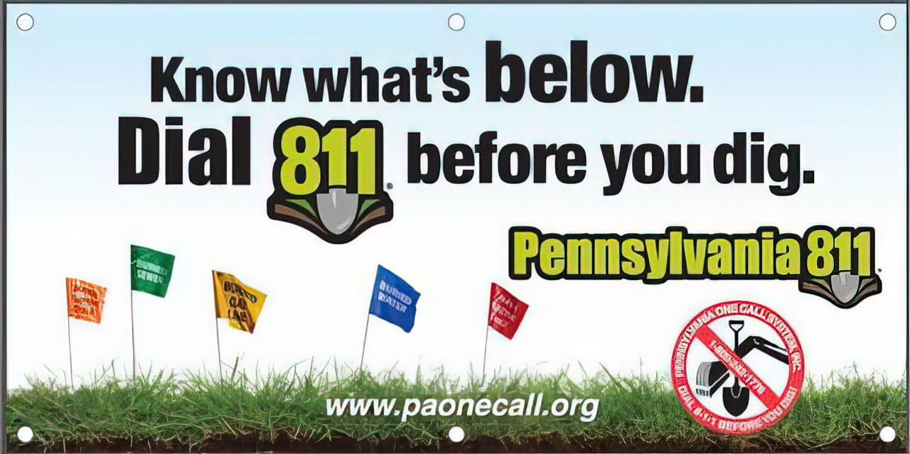 know what is below dial 811 before you dig pennsylvania 811